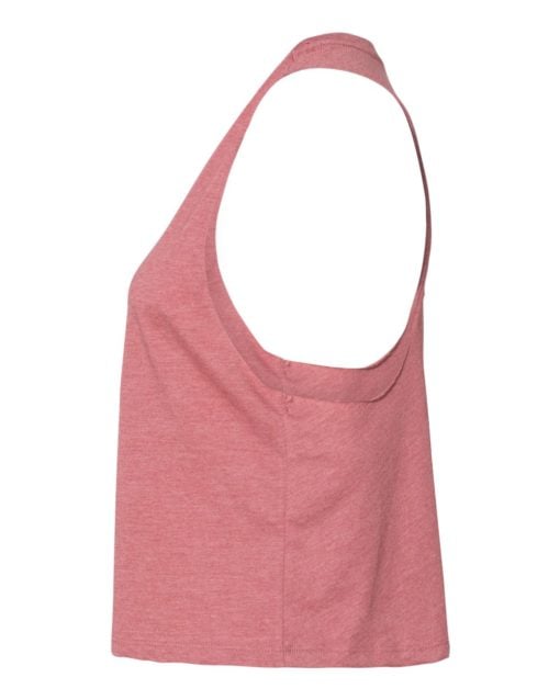 BELLA + CANVAS Women's Racerback Crop Tank