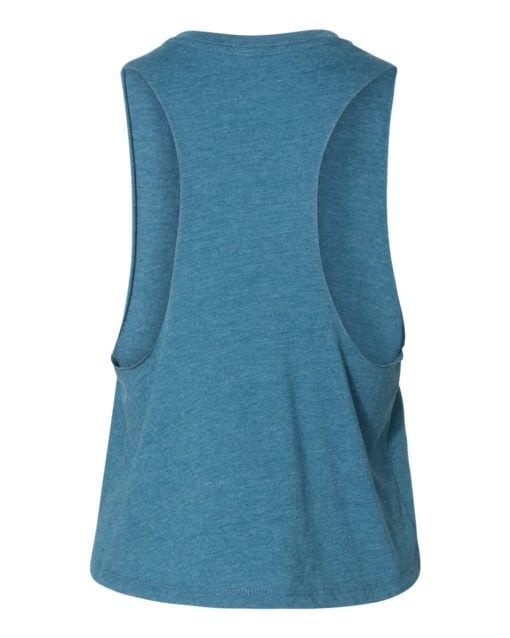 BELLA + CANVAS Women's Racerback Crop Tank