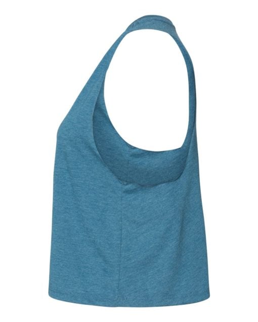 BELLA + CANVAS Women's Racerback Crop Tank