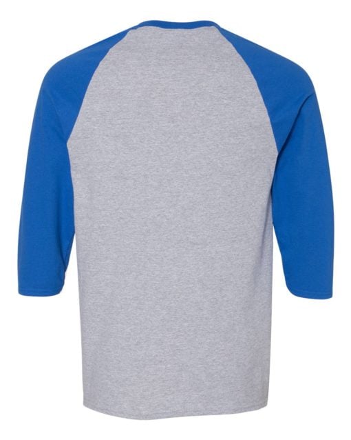 Gildan Heavy Cotton™ Raglan Three-Quarter Sleeve T-Shirt