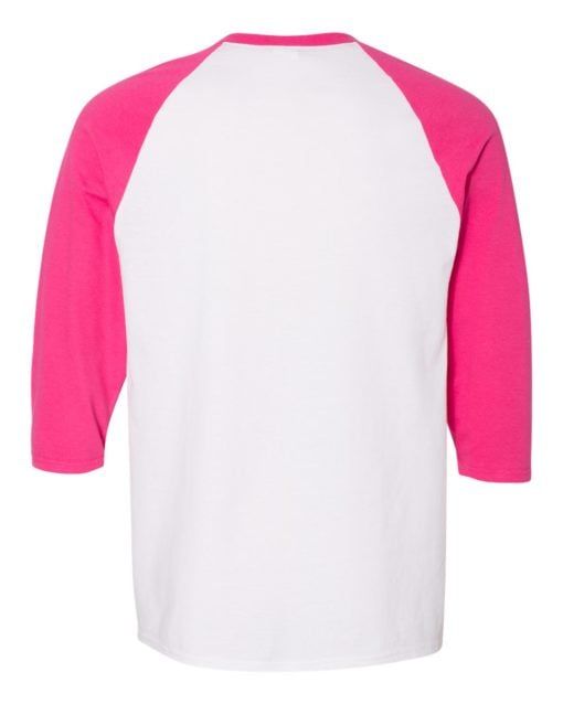 Gildan Heavy Cotton™ Raglan Three-Quarter Sleeve T-Shirt