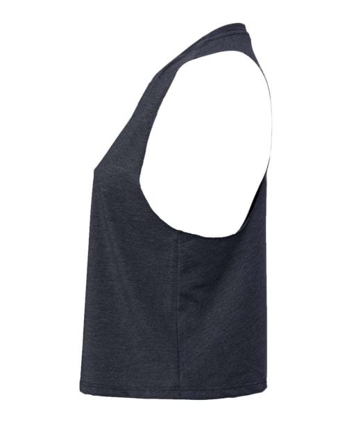 BELLA + CANVAS Women's Racerback Crop Tank