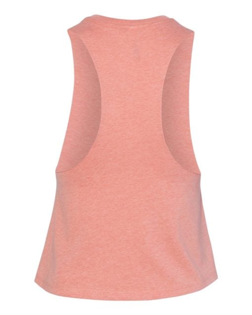 BELLA + CANVAS Women's Racerback Crop Tank