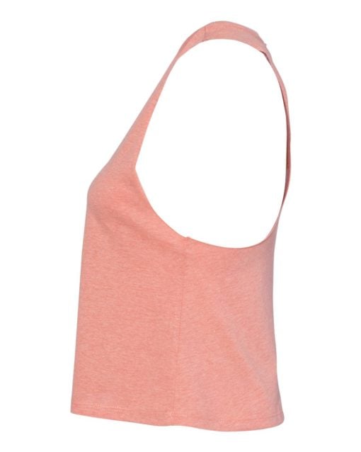 BELLA + CANVAS Women's Racerback Crop Tank