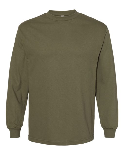 American Apparel Heavyweight Cotton Long Sleeve Tee