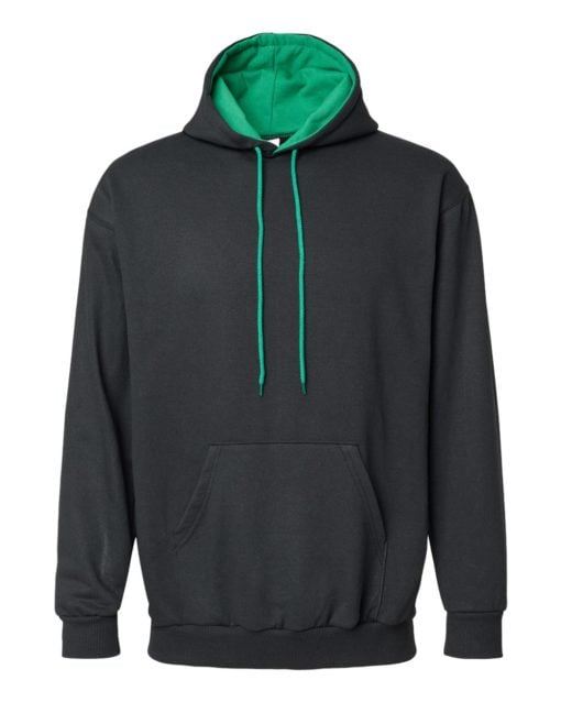 King Fashion Two-Tone Hooded Sweatshirt