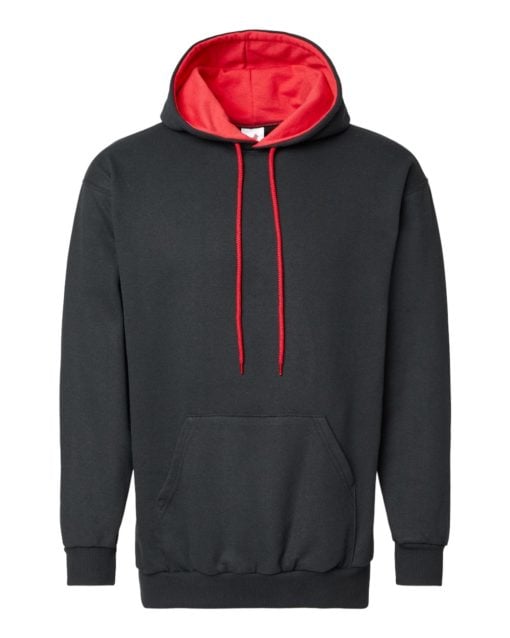 King Fashion Two-Tone Hooded Sweatshirt