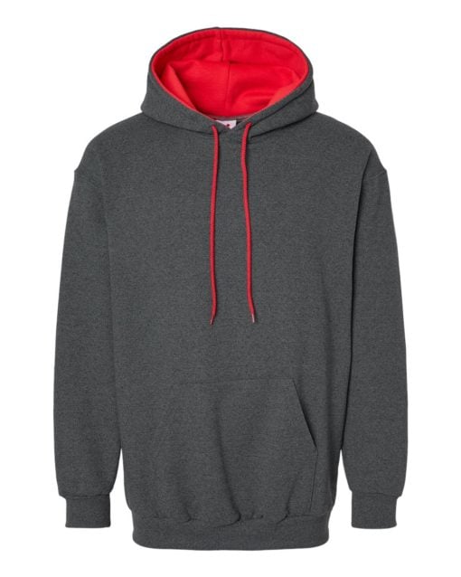 King Fashion Two-Tone Hooded Sweatshirt