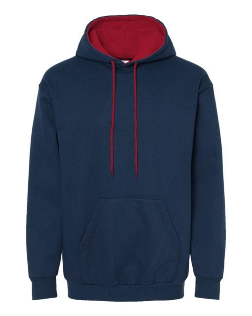 King Fashion Two-Tone Hooded Sweatshirt