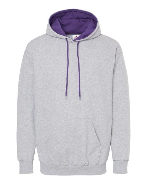 King Fashion Two-Tone Hooded Sweatshirt