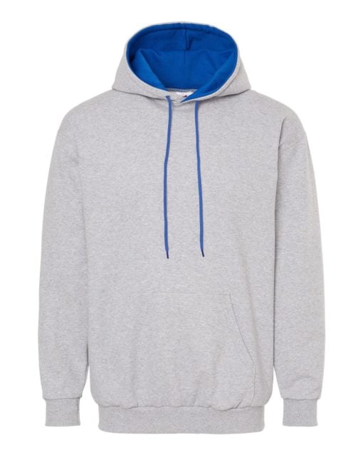 King Fashion Two-Tone Hooded Sweatshirt