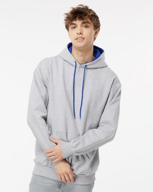 King Fashion Two-Tone Hooded Sweatshirt